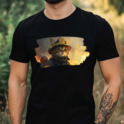 Shirt uomo gatto - uomo, come