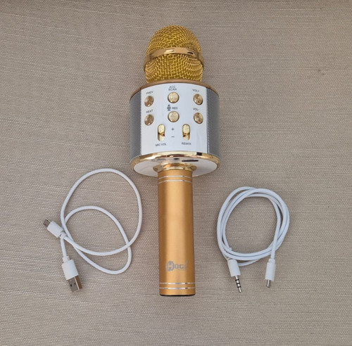 Microfono wireless karaoke - microfono, con