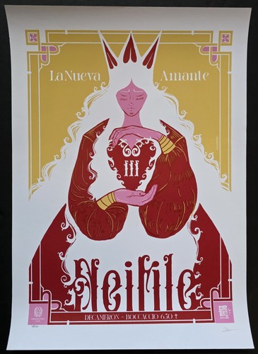 Poster serigrafato cubano