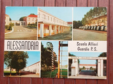 8809 CARTOLINA ALESSANDRIA SCUOLA ALLIEVI GUARDIE P.S. 1970 VIAGGIATA