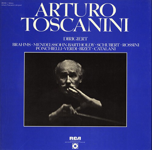 4lp box toscanini conducts - 4lp,