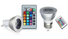 FARETTO LAMPADA LUCE LED RGB