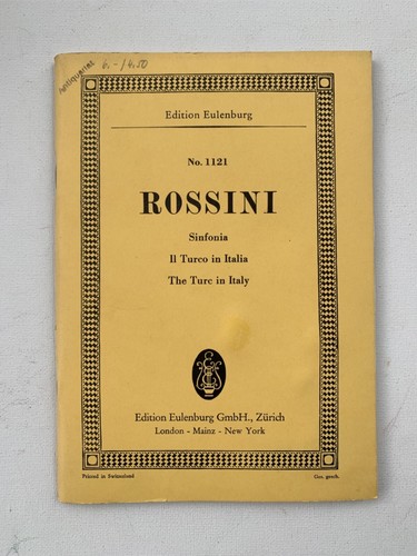 Spartiti musicali rossini - spartiti, musicali.