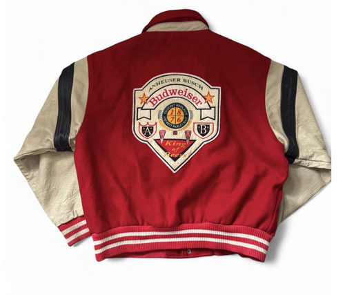 Giacca vintage budweiser king - giacca,