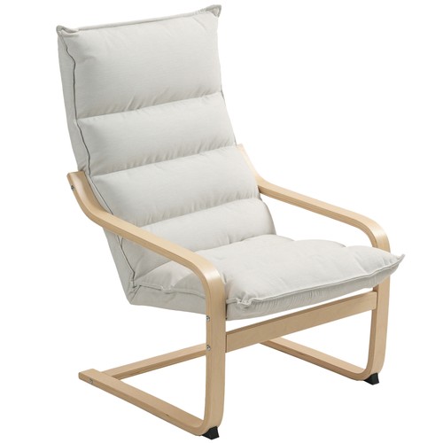 Homcom poltrona dondolo - a, con