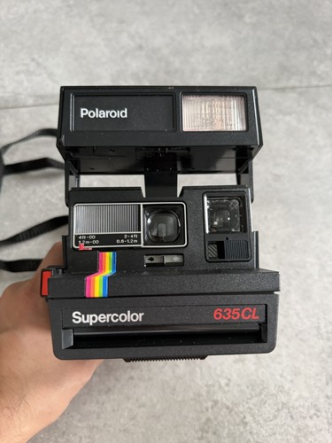 Vintage polaroid supercolor - vintage,