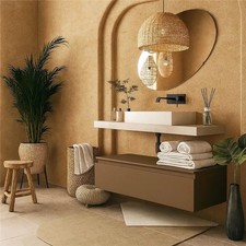 Mobile bagno grigio creta