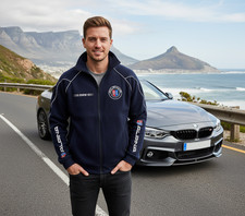 Giacca pile blu BMW Alpina