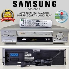 VIDEOREGISTRATORE VHS SAMSUNG