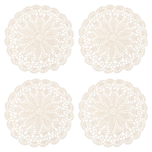 4pcs crochet centers inch - 4pcs,