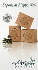 N. 5 pz Sapone di'Aleppo 70%