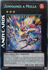 ZENMAINES A MOLLA • (Wind-Up Zenmaines) • Segreta • PHSW IT087 • 1Ed • Yugioh!