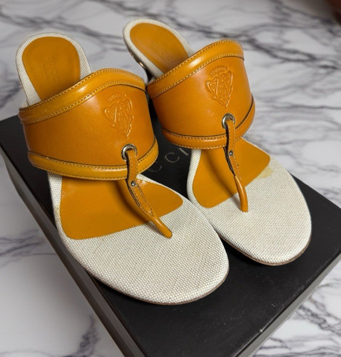 Gucci tan leather embossed - gucci,
