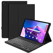 Tastiera Lenovo Tab M10 Plus,Cover con Tastiera Tablet Lenovo Tab M10 fhd (c8M)