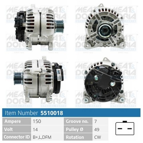 120 alternatore per renault - alternatore,