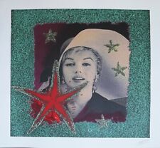 Omar Ronda serigrafia Marilyn Forever (verde)  70x70 firmata numerata  57/60