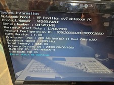 HP DV7-3028CA Motherboard w/