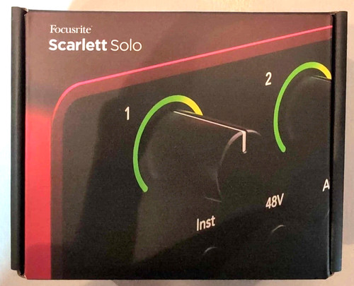 Focusrite scarlett solo - scarlett,