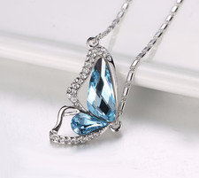 Collana Donna Argento Farfalla