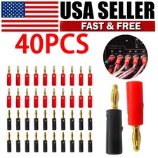 40 pezzi 4 mm spine a banana