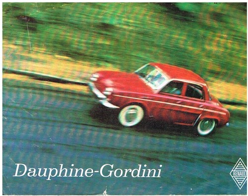 Renault dauphine gordini - dauphine,