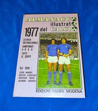 ALMANACCO ILLUSTRATO DEL CALCIO PANINI 1977 CAMPIONATI ABCD BUONO STATO