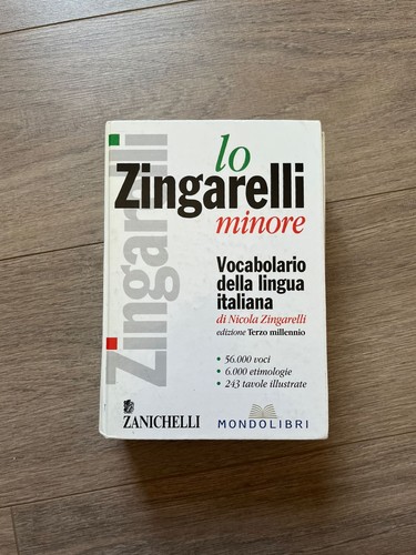 Zingarelli minore - zingarelli,