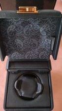 Svend Andersen Genève Watch Winder Originale in Pelle Nera, Perfetta e Funzionan