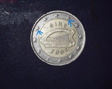 Rara moneta da 2 euro Irlanda