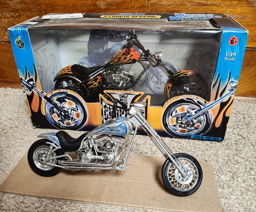 Moto chopper pressofuso - moto/chopper, (x2)