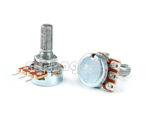 2pcs b500k 500k ohm linear - 2pcs,