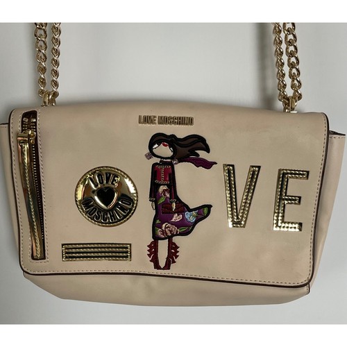 Love moschino beige faux - moschino,