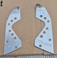 Coppia Pedane In Alluminio Originale Yamaha Tmax T-max 500 2008/2009/2010/2011