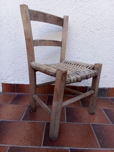 Sedia bambino vintage in - sedia,