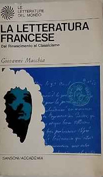 Letteratura francese tomo - letteratura, francese.