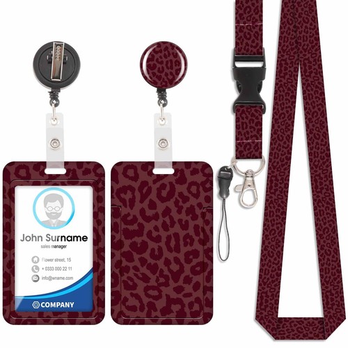Porta badge con cordino - porta,