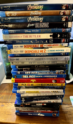 Build blu ray movie lot - blu-ray,