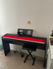 tastiera musicale yamaha p45, 88 tasti pesati, con sgabello e cuffie 