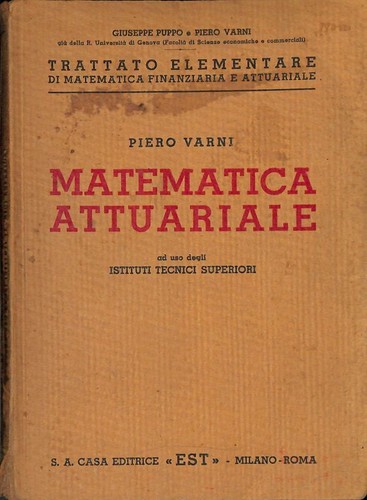 Matematica attuariale varni - matematica,