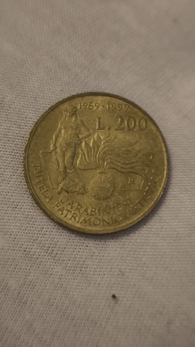 200 lire carabinieri 1999 - 200,
