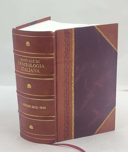 Manuale ornitologia - di,