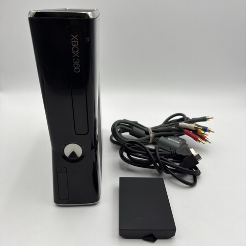 Microsoft xbox 360 - slim, nero
