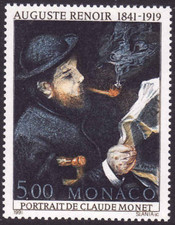Monaco #YT1789 MNH 1991 Renoir