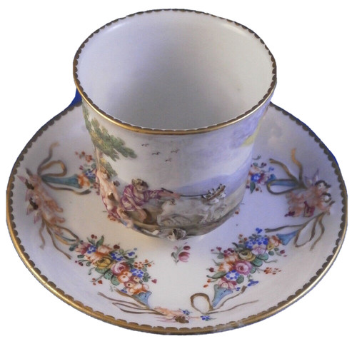 Antico 18thc naples porcellana - 18thc,