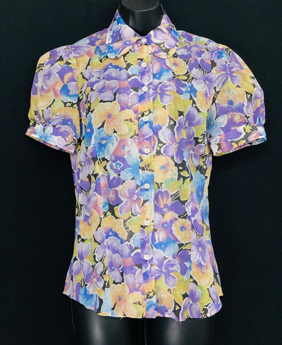 Camicia vintage anni viola - 70,