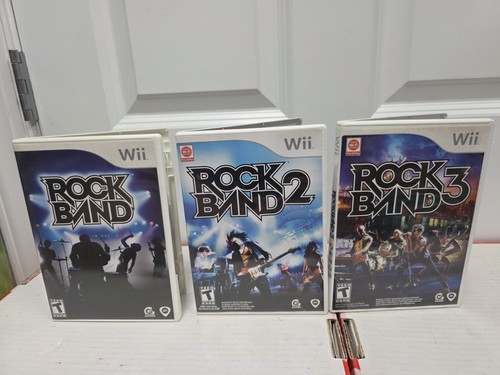 Rock band trilogy per - trilogy, nintendo