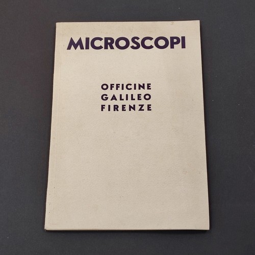 Catalogo microscopi officine
