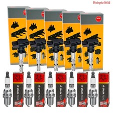 5x Bobina accensione NGK +