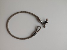 Bracciale Bottega Veneta pelle e nodo argento