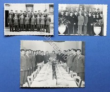 Lotto 3 fotografie di gruppo